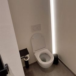 toilet plaatsen